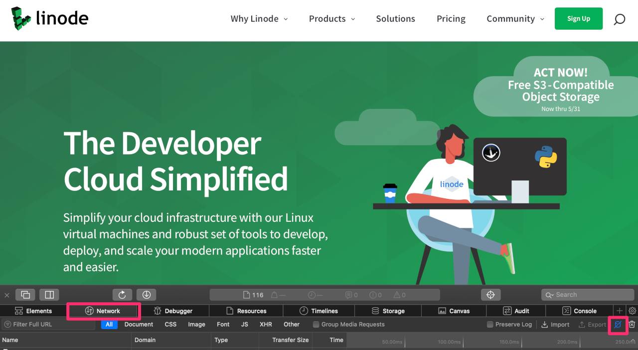 Safari Web Developer Tools Disabled Cache