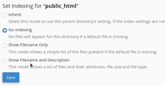 Limit access to certain URLs and choose all file types that require protection.