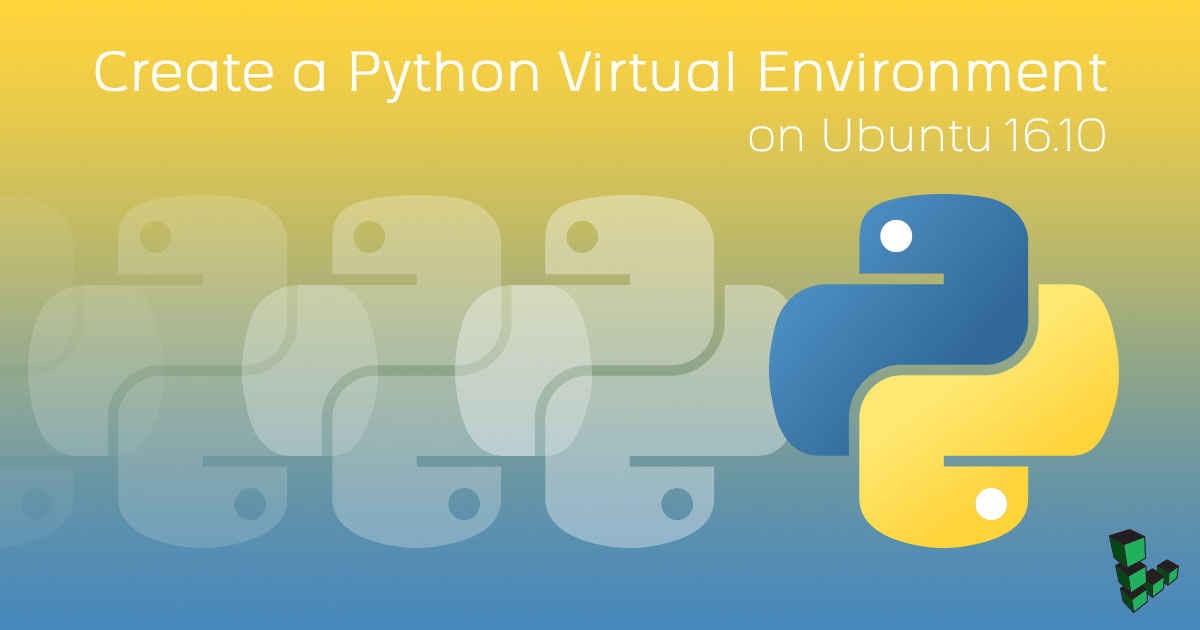 Create a Python Virtual Environment on Ubuntu 16.10