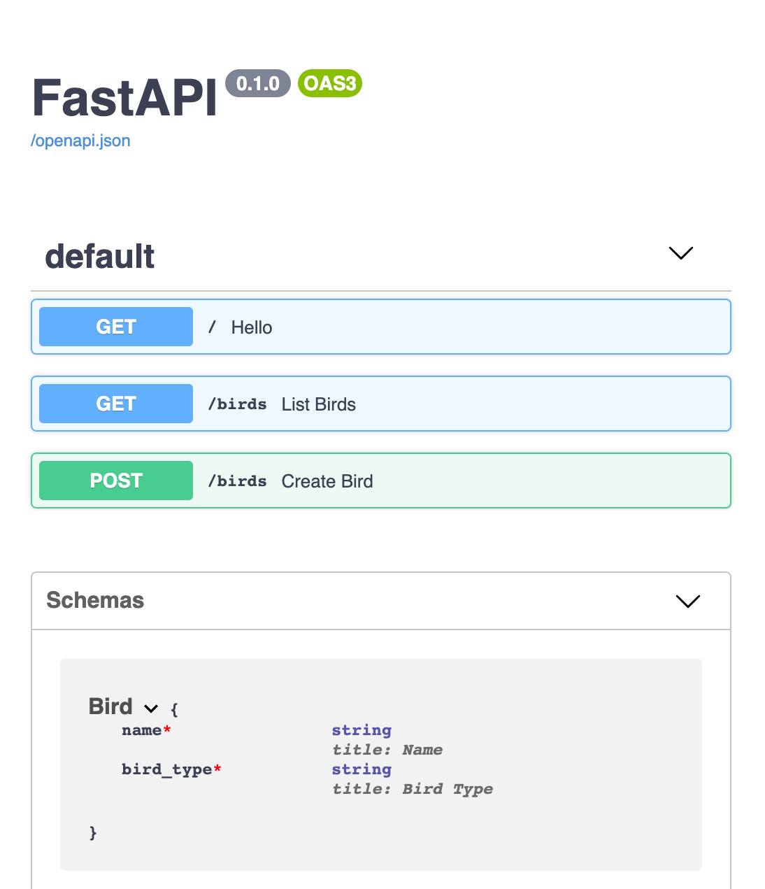 Fast API