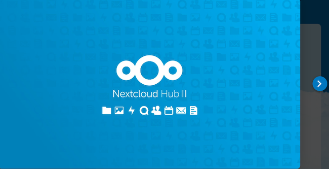 The Nextcloud Welcome Page
