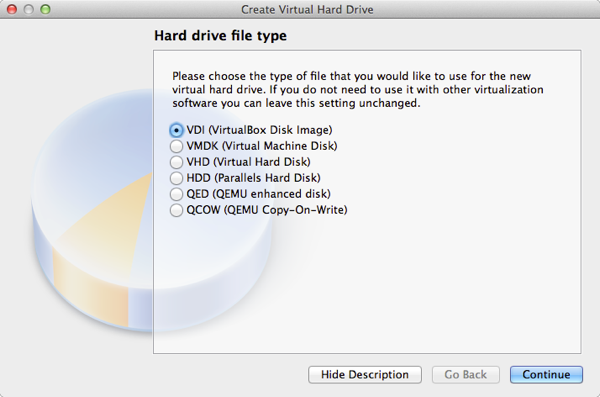 Adding a virtual hard drive