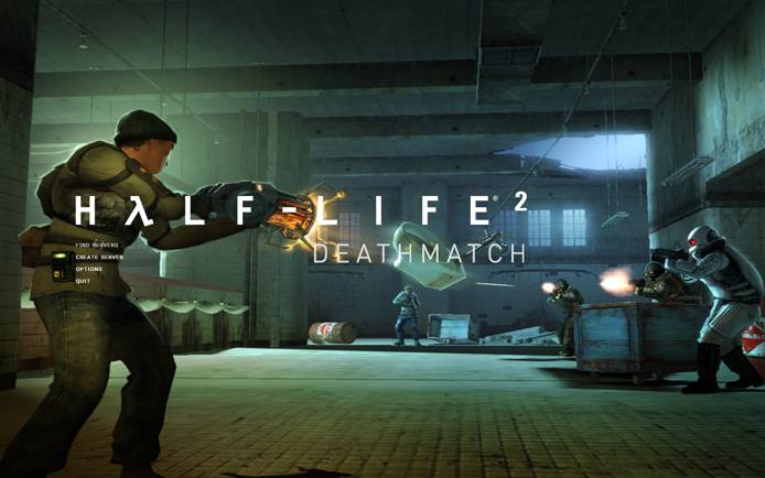 Half-Life 2 Main menu