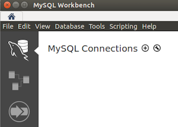MySQL Workbench Home