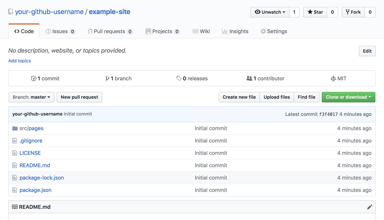 GitHub Initial Commit