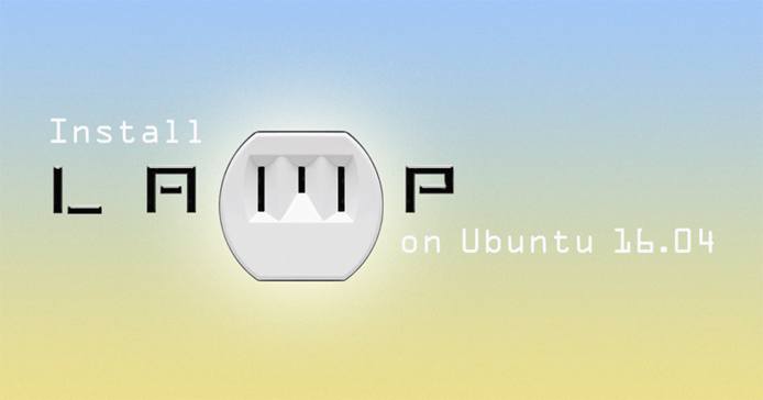 Install LAMP on Ubuntu 16.04