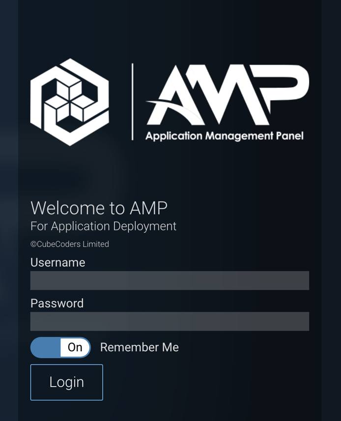 AMP login