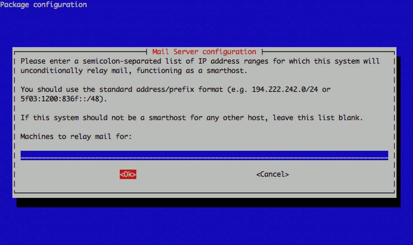 Exim relay machines configuration on Debian 5.
