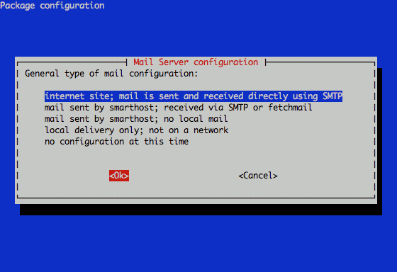 Exim general configuration on Debian 6.