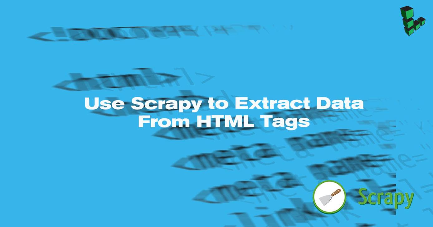 Use Scrapy to Extract Data from HTML Tags