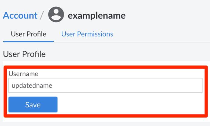 Use the Linode Cloud Manager to Update a Username