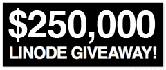 250,000 Linode Giveaway