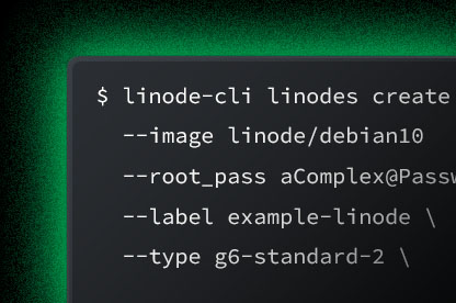 Línea de comandos Linux con varios comandos.