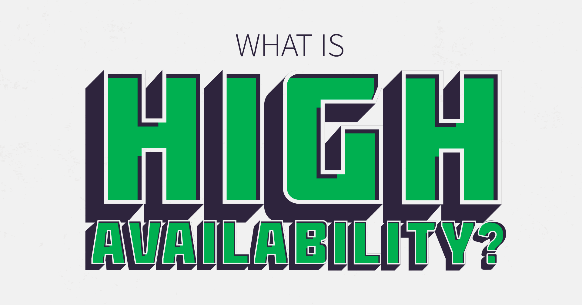high-availability