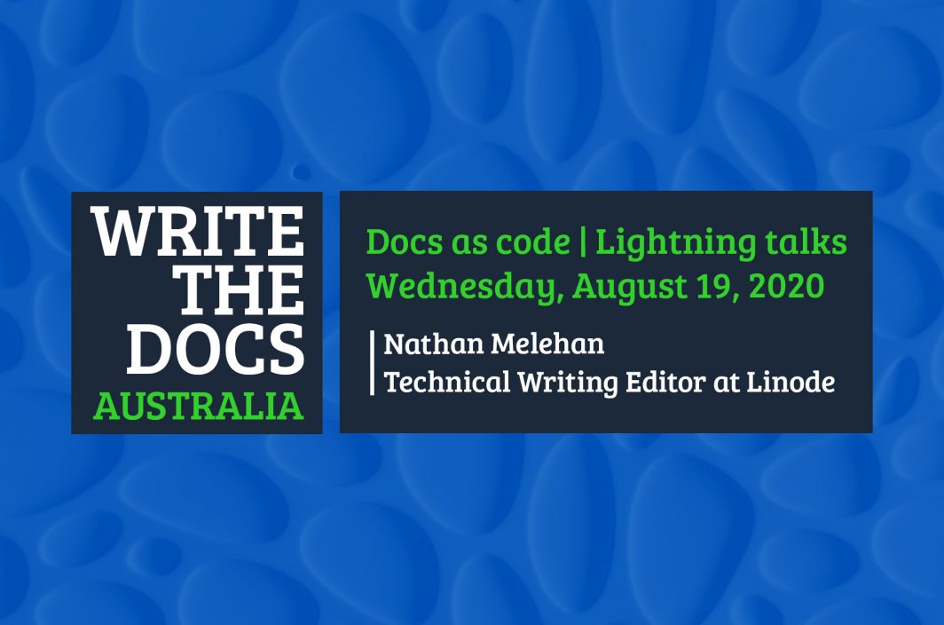 linode-events-write-the-docs-australia-2020