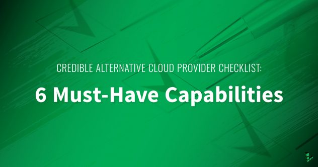 Cloud Provider Checklist