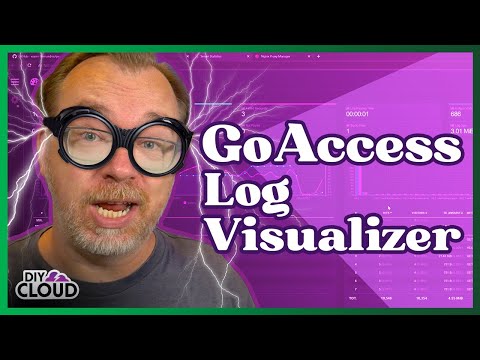 Visualizador de registros GoAcess con DBTech