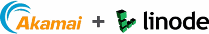Transparent Akamai and Linode logo