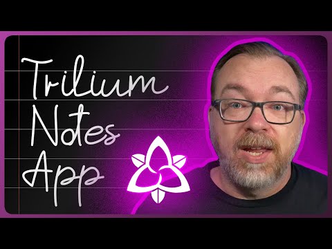 使用 DBTech 的 Trilium Notes 应用