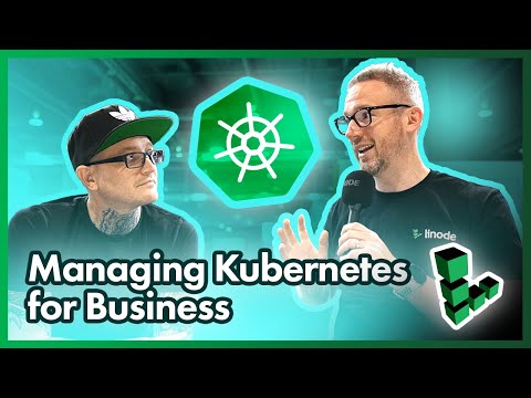 Featured Image showcasing James Steel and Billy Thompson, plus the Kubernetes logo.