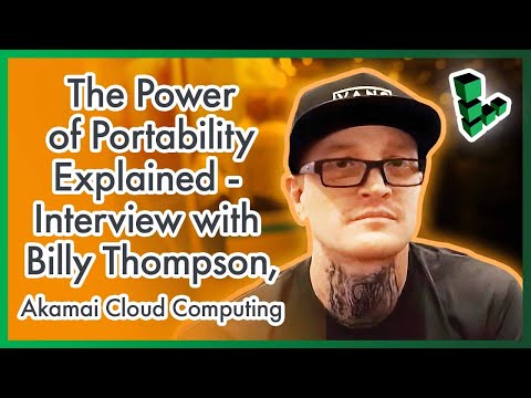 L'immagine raffigura Billy Thompson e il testo The Power of Portability Explained - Interview with Billy Thompson.