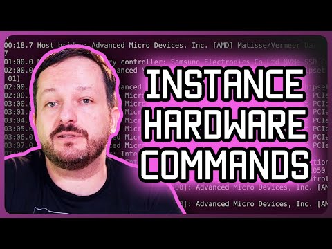 Comandos de hardware de instância Jay LaCroix e Linux