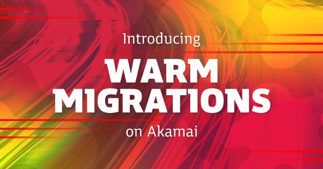 Presentación de las Migraciones en Caliente en la imagen destacada de Akamai.