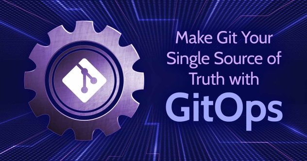 Faça do Git a sua única fonte de verdade com a imagem de herói do GitOps.