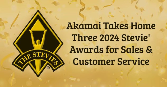 Akamai ganha três Stevie® Awards 2024